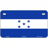 Honduras Flag Metal Novelty License Plate 7" x 4" (MP)