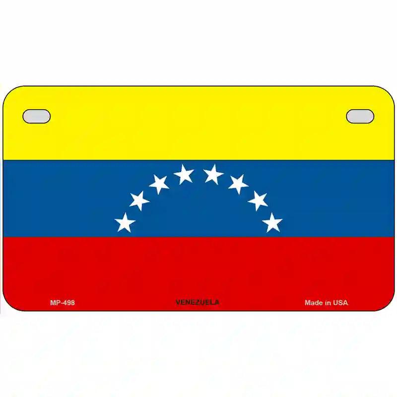 Venezuela Metal Novelty License Plate 7" x 4" (MP)