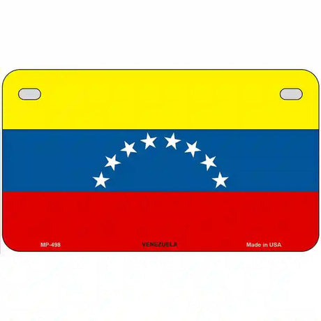 Venezuela Metal Novelty License Plate 7" x 4" (MP)
