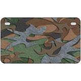 Camouflage Metal Novelty License Plate LP-5078 7" x 4" (MP)
