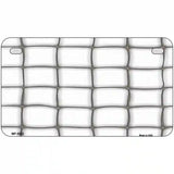 Web White Metal Novelty License Plate 7" x 4" (MP)
