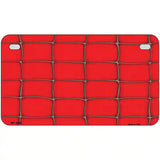 Web Red Metal Novelty License Plate 7" x 4" (MP)