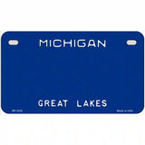 Michigan Great Lakes Plate Novelty State Blank Metal License Plate 7" x 4" (MP)