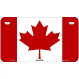 Canadian Flag Metal Novelty License Plate 7" x 4" (MP)