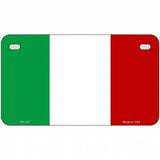 Italy Flag Metal Novelty License Plate 7" x 4" (MP)