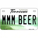 MMM Beer Tennessee Novelty Metal License Plate 7" x 4" (MP)