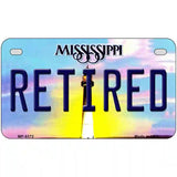 Retired Mississippi Novelty Metal License Plate 7" x 4" (MP)