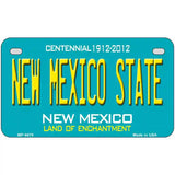 New Mexico State Novelty Metal License Plate 7" x 4" (MP)