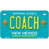 Coach New Mexico Novelty Metal License Plate 7" x 4" (MP)