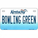 Bowling Green Kentucky Novelty Metal License Plate 7" x 4" (MP)