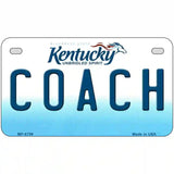 Coach Kentucky Novelty Metal License Plate 7" x 4" (MP)