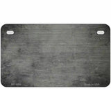 Gray Oil Rubbed Solid Metal Novelty License Plate 7" x 4" (MP)