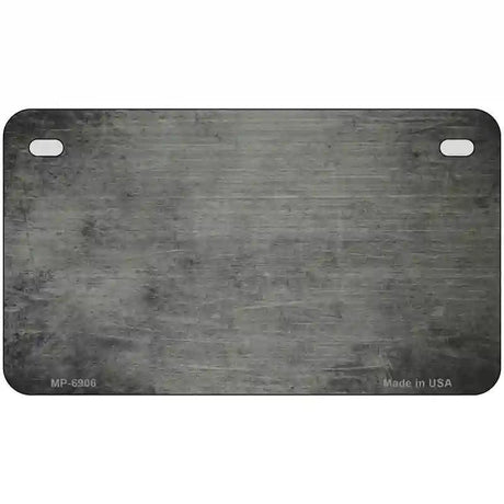 Gray Oil Rubbed Solid Metal Novelty License Plate 7" x 4" (MP)