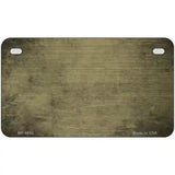 Gold Oil Rubbed Solid Metal Novelty License Plate 7" x 4" (MP)