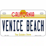 Venice Beach California Novelty Metal License Plate 7" x 4" (MP)