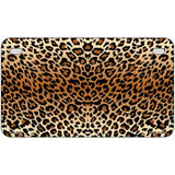 Cheetah Metal Novelty License Plate 7" x 4" (MP)