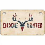 Dixie Hunter Novelty Metal License Plate 7" x 4" (MP)