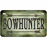 Bowhunter Novelty Metal License Plate 7" x 4" (MP)