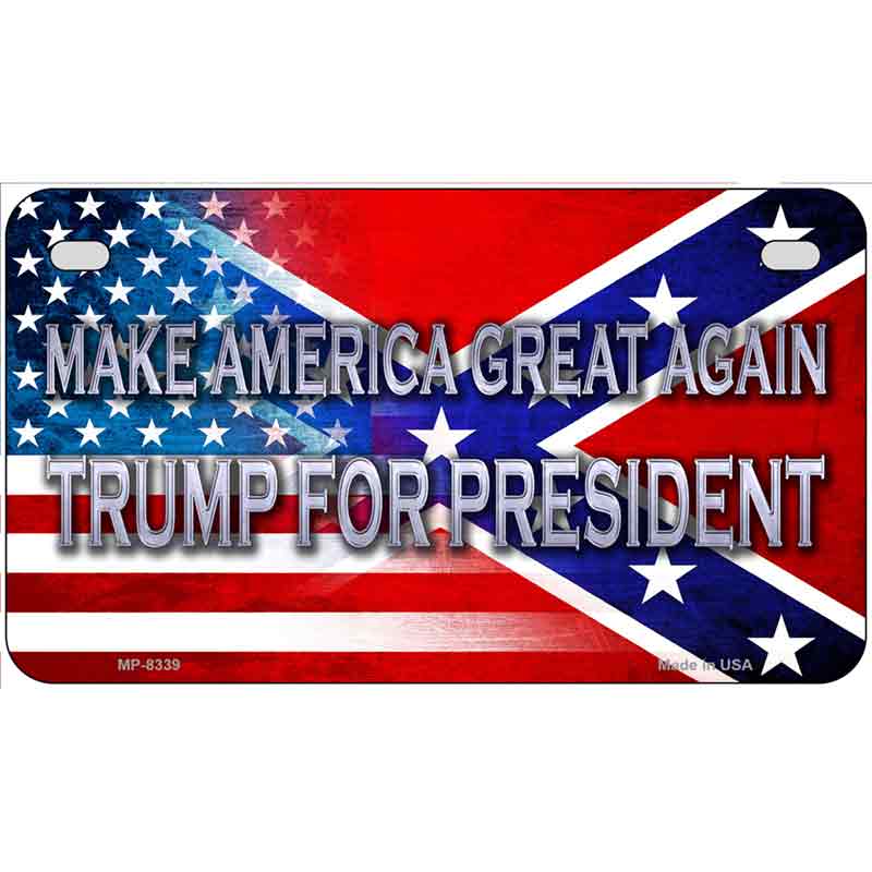 Make America Great Again Metal Novelty License Plate