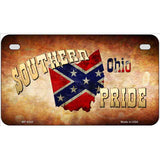 Southern Pride Ohio Metal Novelty License Plate