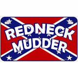 Redneck Mudder Metal Novelty License Plate 7" x 4" (MP)
