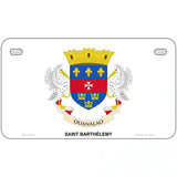 Saint Barthelemy Novelty Metal License Plate 7" x 4" (MP)