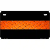 Rescue Personnel Diamond Novelty Metal License Plate 7" x 4" (MP)