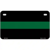 Thin Green Line Novelty Metal License Plate 7" x 4" (MP)