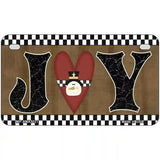 Joy Metal Novelty License Plate 7" x 4" (MP)