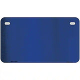 Blue Metallic Solid Metal Novelty License Plate 7" x 4" (MP)