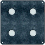 Dice Roll 4 Novelty Metal Square Sign 6" Sign (MSQ)