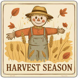 Harvest Season Novelty Metal Square Sign SQ-1668