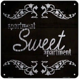 Sweet Apartment Novelty Metal Square Sign 6" (MSQ)