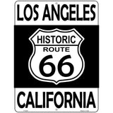 Los Angeles California Historic Route 66 Novelty Metal Parking Sign 9" x 12" (P)