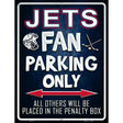 Jets Metal Novelty Parking Sign P-337 9" x 12" (P)