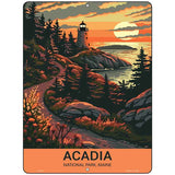 Acadia Maine Metal Novelty Parking Sign P-4483