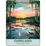 Everglades Florida Metal Novelty Parking Sign P-4501