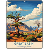 Great Basin Nevada Metal Novelty Parking Sign P-4508