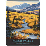 Kobuk Valley Alaska Metal Novelty Parking Sign P-4521