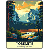 Yosemite California Metal Novelty Parking Sign P-4544