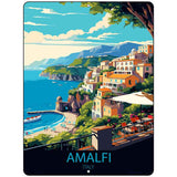 Amalfi Italy Metal Novelty Parking Sign P-4567