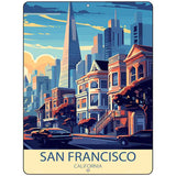 San Francisco California Metal Novelty Parking Sign P-4592