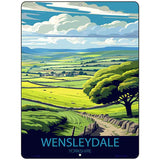 Wensleydale Yorkshire Metal Novelty Parking Sign P-4595