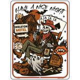 Have A Nice Night Metal Novelty Parking Sign P-4615