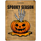 Spooky Season Metal Novelty Parking Sign P-4631