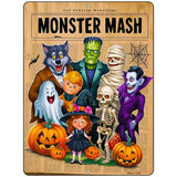 Monster Mash Metal Novelty Parking Sign P-4632