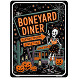 Boneyard Diner Metal Novelty Parking Sign P-4635