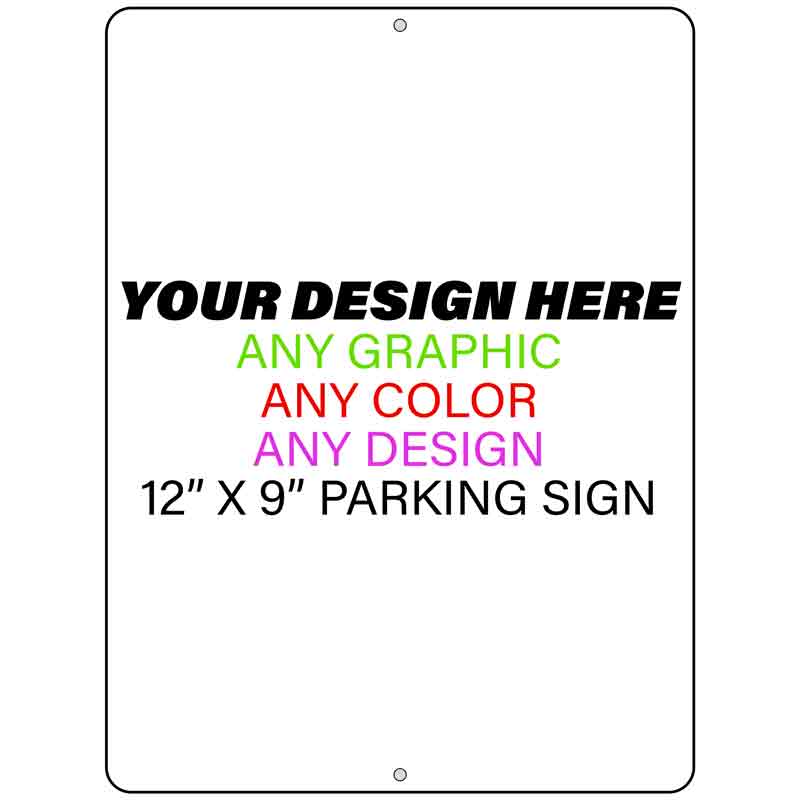 Doberman Gear Parking Sign 4.5" x 6" Sign (PM)