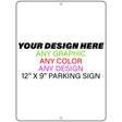 Doberman Gear Parking Sign 4.5" x 6" Sign (PM)