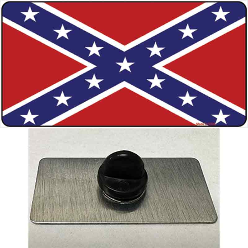 Confederate Flag Novelty Metal Hat Pin